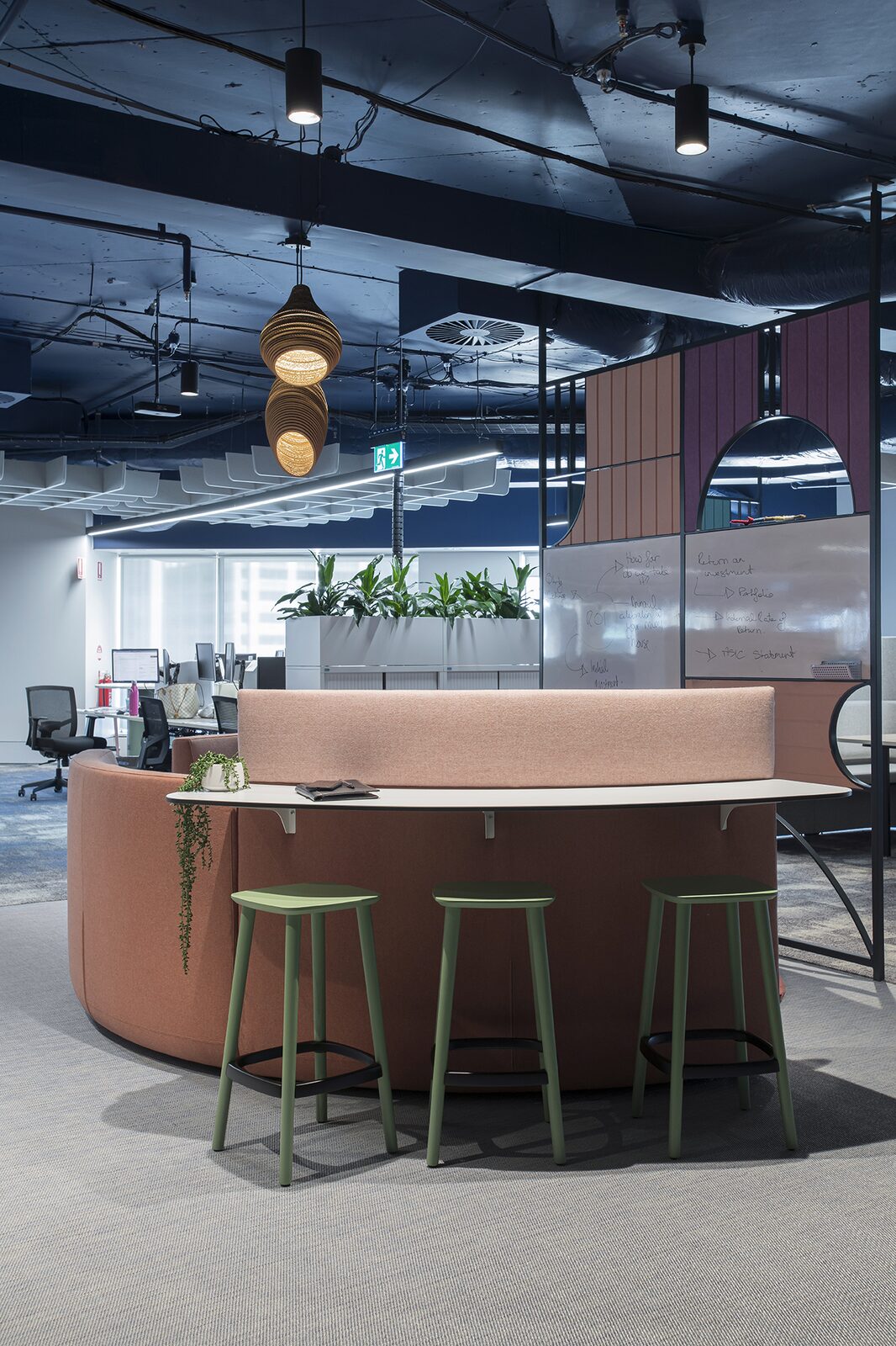Davidson Fitout — breakout booth seating
