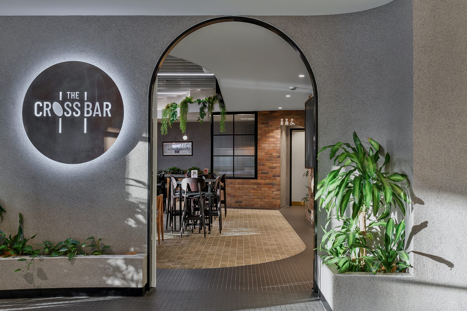 Easts Leagues Club — The Cross Bar entrance
