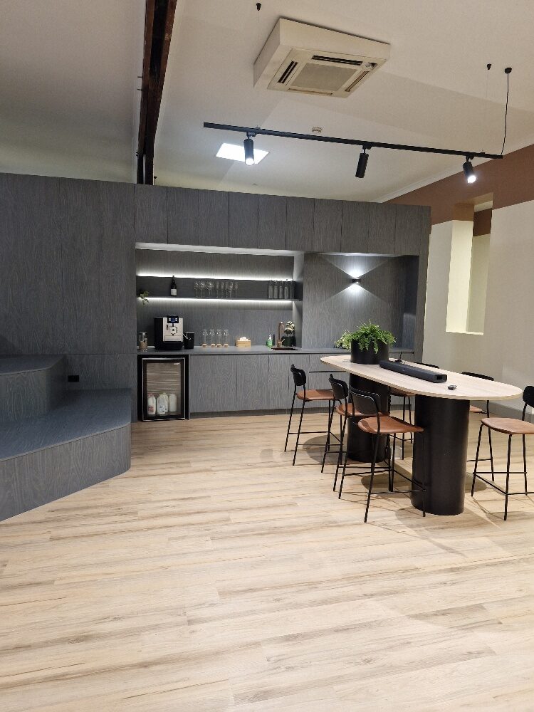 Liquid Interactive fit-out — kitchen