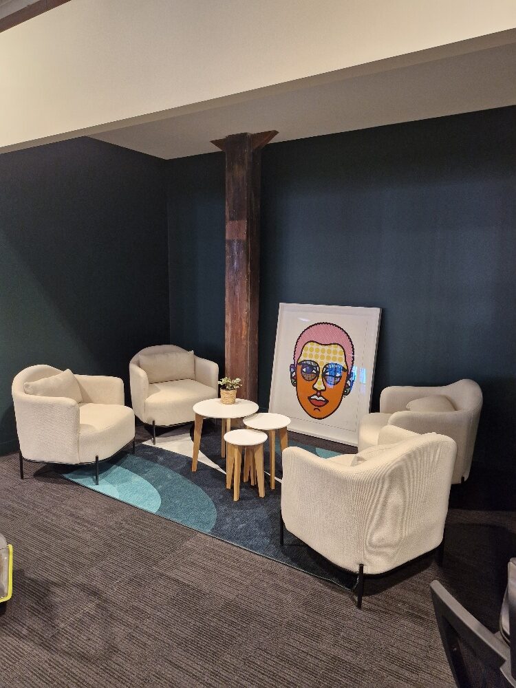 Liquid Interactive fit-out — bar area