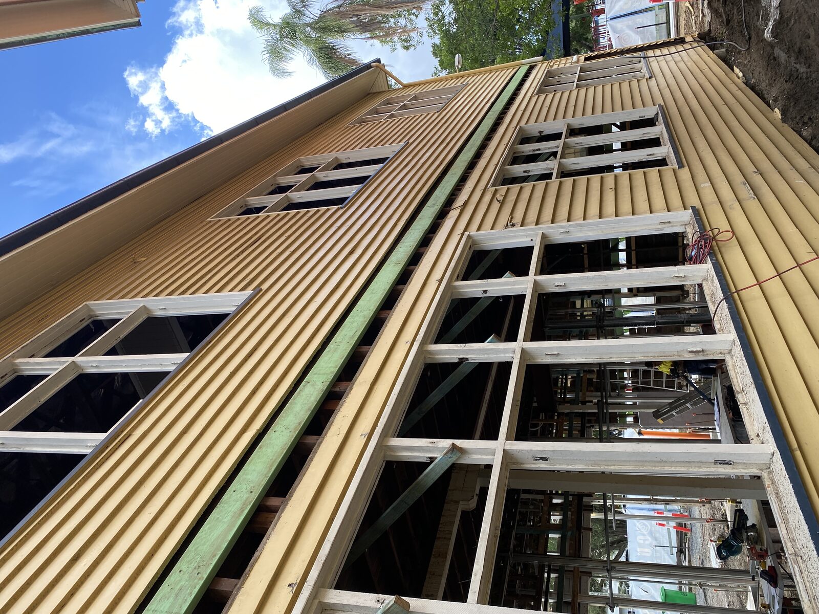 Milton SS B Block — timber cladding and windows