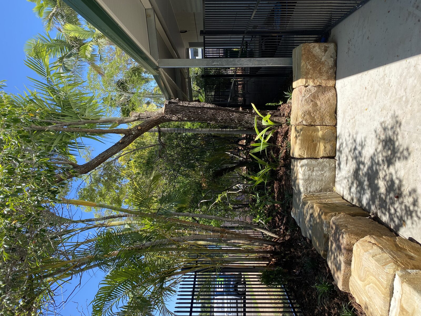 Redland District Special School — landscaped garden seating