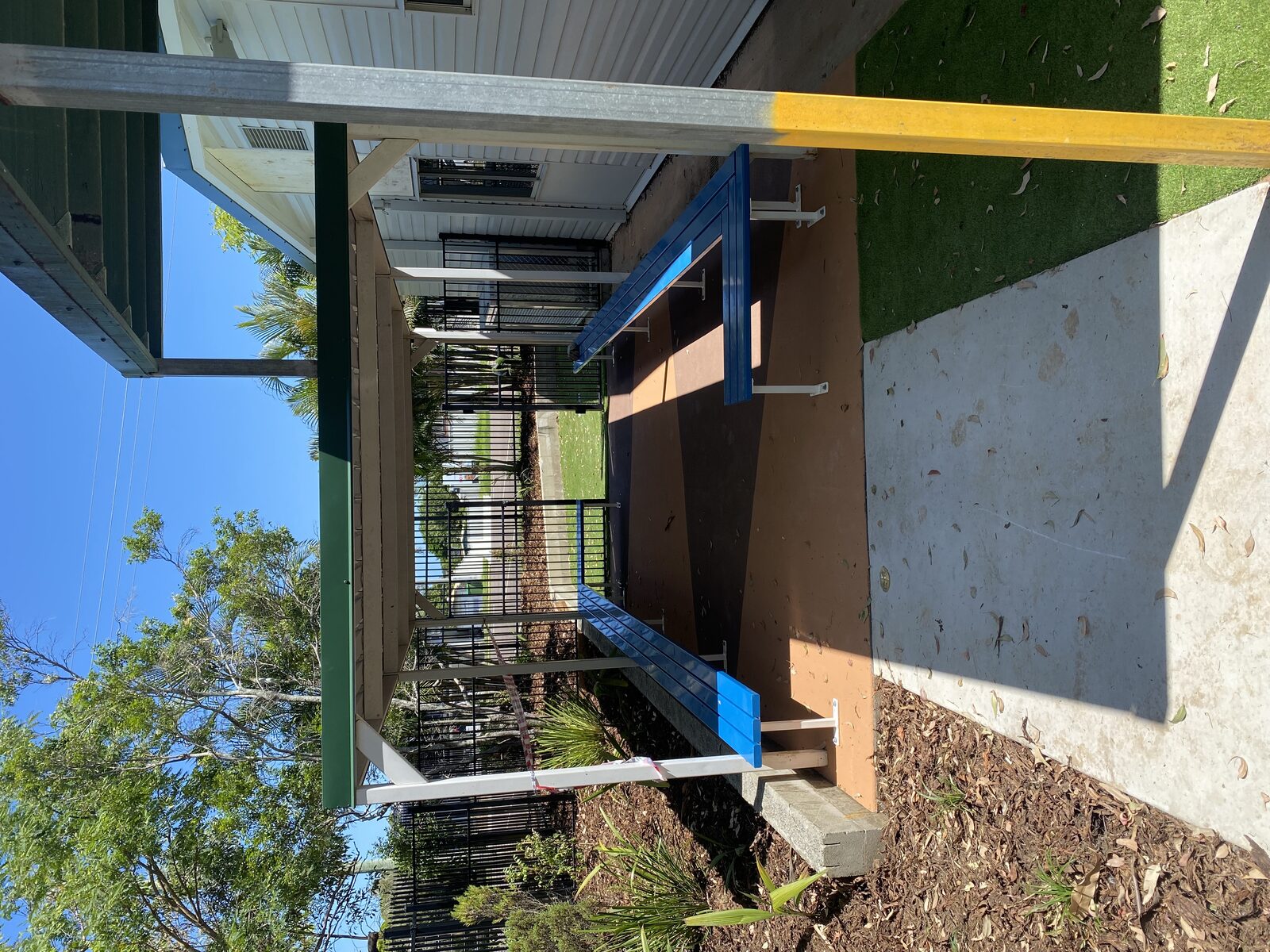 Redland District Special School Refurbishment — covered seating area
