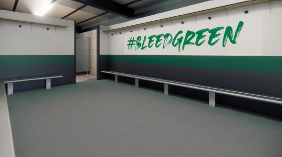 Sunnybank Rugby — changeroom #BleedGreen render